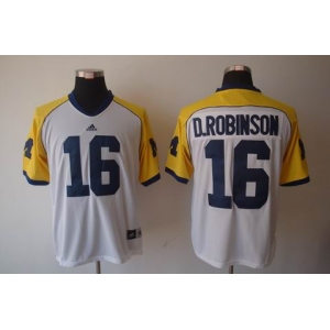 ncaa (michigan wolverines) #16 d.robinson white