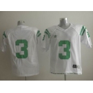 ncaa norte dame fighting irish #3 white