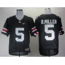 ncaa ohio state buckeyes #5 b.miller black