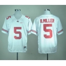 ncaa ohio state buckeyes #5 b.miller white