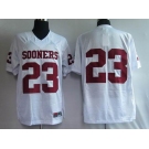 ncaa (oklahoma sooners)#23 white