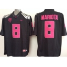 ncaa oregon ducks #8 marcus mariota black-red