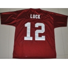 ncaa stanford cardinals #12 andrew luck red