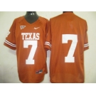 ncaa (texas longhorns) #7 orange