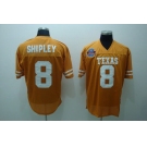 ncaa (texas longhorns) #8 shipley orange