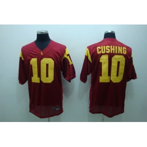 ncaa (usc trojans) #10 cushing red