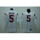 ncaa (usc trojans) #5 bush white