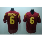 ncaa (usc trojans) #6 sanchez red