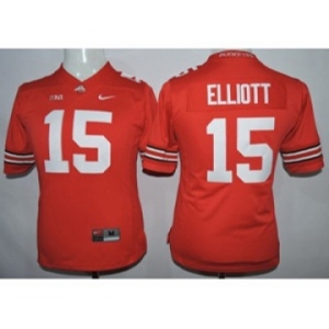 women ncaa jerseys ohio state buckeyes #15 elliott red
