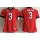 Georgia Bulldogs #3 Todd Gurley II 2014 Red Limited Kids Jersey