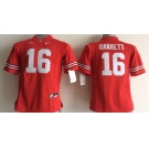 Ohio State Buckeyes #16 J.T. Barrett 2014 Red Limited Kids Jersey