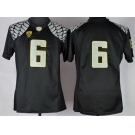 Oregon Ducks #6 Charles Nelson Black Limited Kids Jersey