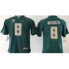 Oregon Ducks #8 Marcus Mariota 2014 Dark Green Limited Kids Jersey