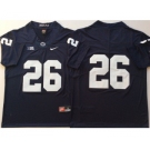 Youth Penn State Nittany Lions #26 Saquon Barkley Navy Youth College Football Jersey