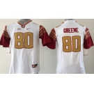 youth ncaa florida state seminoles #80 rashad greene white[nike fsu]