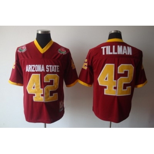 youth ncaa jerseys arizona state sun devils #42 tillman red