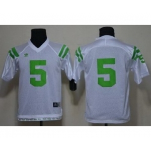 youth ncaa jerseys norte dame fighting irish #5 white