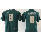 youth ncaa jerseys oregon ducks #8 marcus mariota dark green