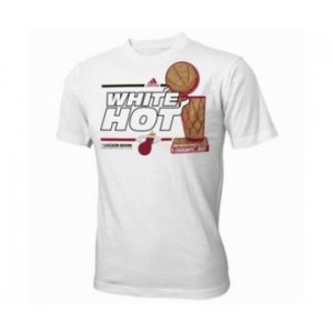 2013 nba champions miami heat white T-Shirt
