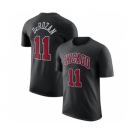 Men's Chicago Bulls #11 DeMar DeRozan Red 2022-23 Statement Edition Name & Number T-Shirt