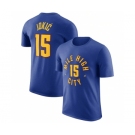 Men's Denver Nuggets #15 Nikola Jokic Royal 2022-23 Statement Edition Name & Number T-Shirt