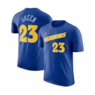 Men's Golden State Warriors #23 Draymond Green Blue 2022-23 Name & Number T-Shirt