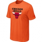 NBA Chicago Bulls Big & Tall Primary Logo Orange T-Shirt