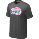 NBA Los Angeles Clippers Big & Tall Primary Logo D.Grey T-Shirt