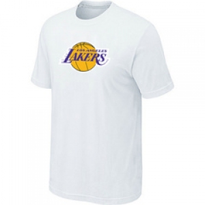 NBA Los Angeles Lakers Big & Tall Primary Logo White T-Shirt