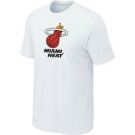 NBA Miami Heat Big & Tall Primary Logo white T-Shirt