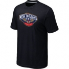 NBA New Orleans Pelicans Big & Tall Primary Logo Black T-Shirt