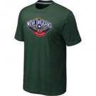 NBA New Orleans Pelicans Big & Tall Primary Logo D.Green T-Shirt