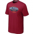 NBA New Orleans Pelicans Big & Tall Primary Logo Red T-Shirt