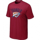 NBA Oklahoma City Thunder Big & Tall Primary Logo Red T-Shirt