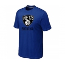 NBA cord net logo T-shirt Blue