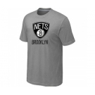 NBA cord net logo T-shirt L.Grey