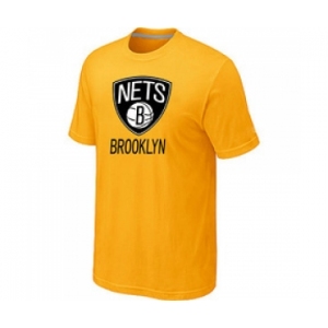 NBA cord net logo T-shirt Yellow