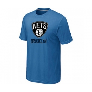 NBA cord net logo T-shirt light Blue