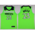 Men Nike Minnesota Timberwolves #23 Jimmy Butler Green NBA Swingman Jersey