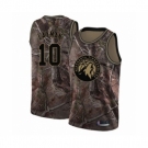 Men's Minnesota Timberwolves #10 Jake Layman Swingman Camo Realtree Collection Basketball Jersey