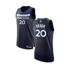 Men's Nike Minnesota Timberwolves #20 Josh Okogie Authentic Navy Blue NBA Jersey - Icon Edition