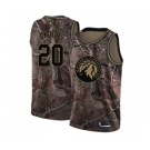 Men's Nike Minnesota Timberwolves #20 Josh Okogie Swingman Camo Realtree Collection NBA Jersey