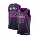 Men's Nike Minnesota Timberwolves #22 Andrew Wiggins Authentic Purple NBA Jersey - City Edition