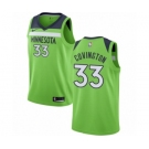 Men's Nike Minnesota Timberwolves #33 Robert Covington Authentic Green NBA Jersey Statement Edition