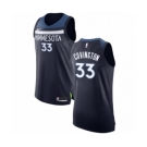 Men's Nike Minnesota Timberwolves #33 Robert Covington Authentic Navy Blue NBA Jersey - Icon Edition