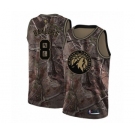 Men's Nike Minnesota Timberwolves #8 Jerryd Bayless Swingman Camo Realtree Collection NBA Jersey