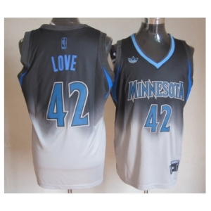 nba minnesota timberwolves #42 love black-grey[limited]