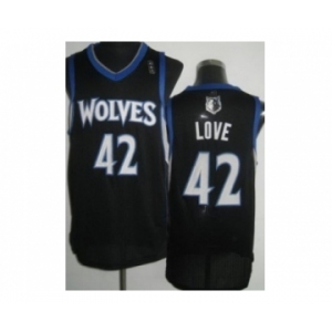 nba minnesota timberwolves #42 love black[revolution 30]