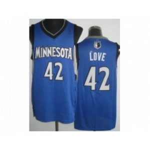 nba minnesota timberwolves #42 love blue[revolution 30]
