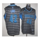 nba minnesota timberwolves #42 love grey[black strip]